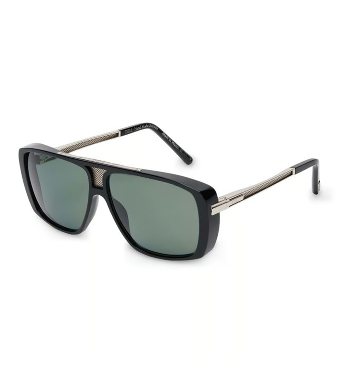 Zilli Men s Green Aviator Sunglasses