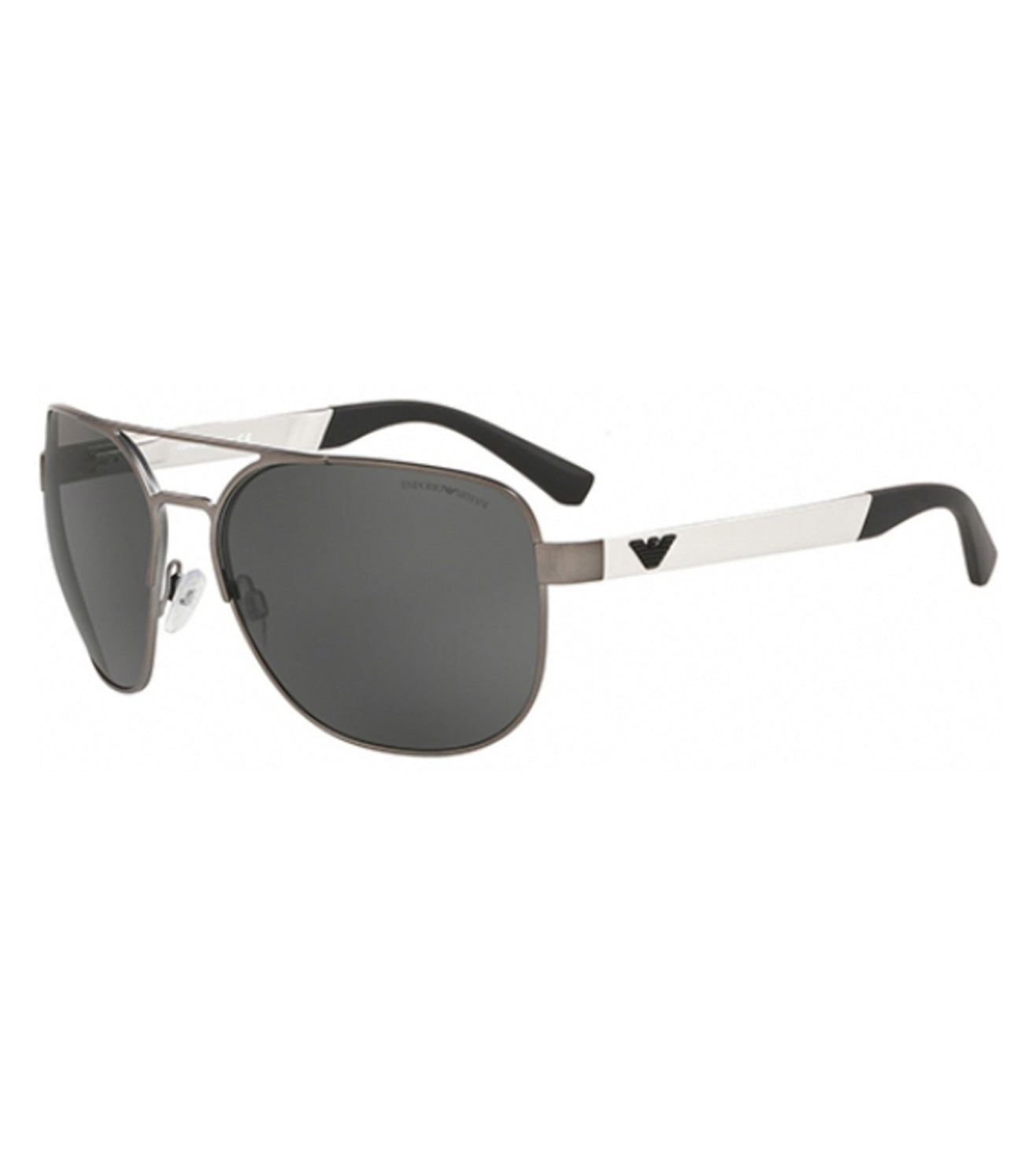 Aviator Matte Grey And Grey Lens Sunglasses