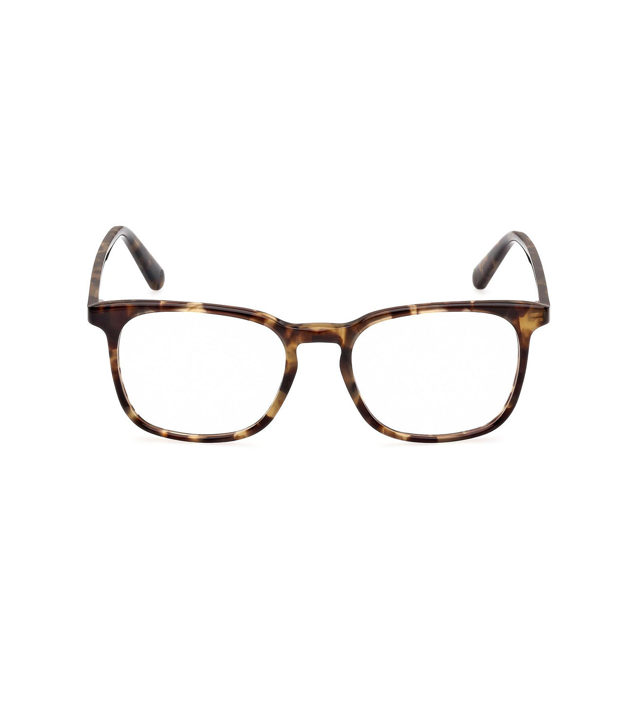 Square Brown Havana Eyeglasses