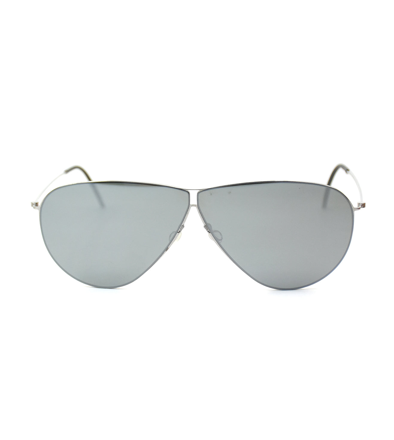 Lindberg Sun Thintanium Silver Mirror140 703 850 Glossy Silver Sunglasses