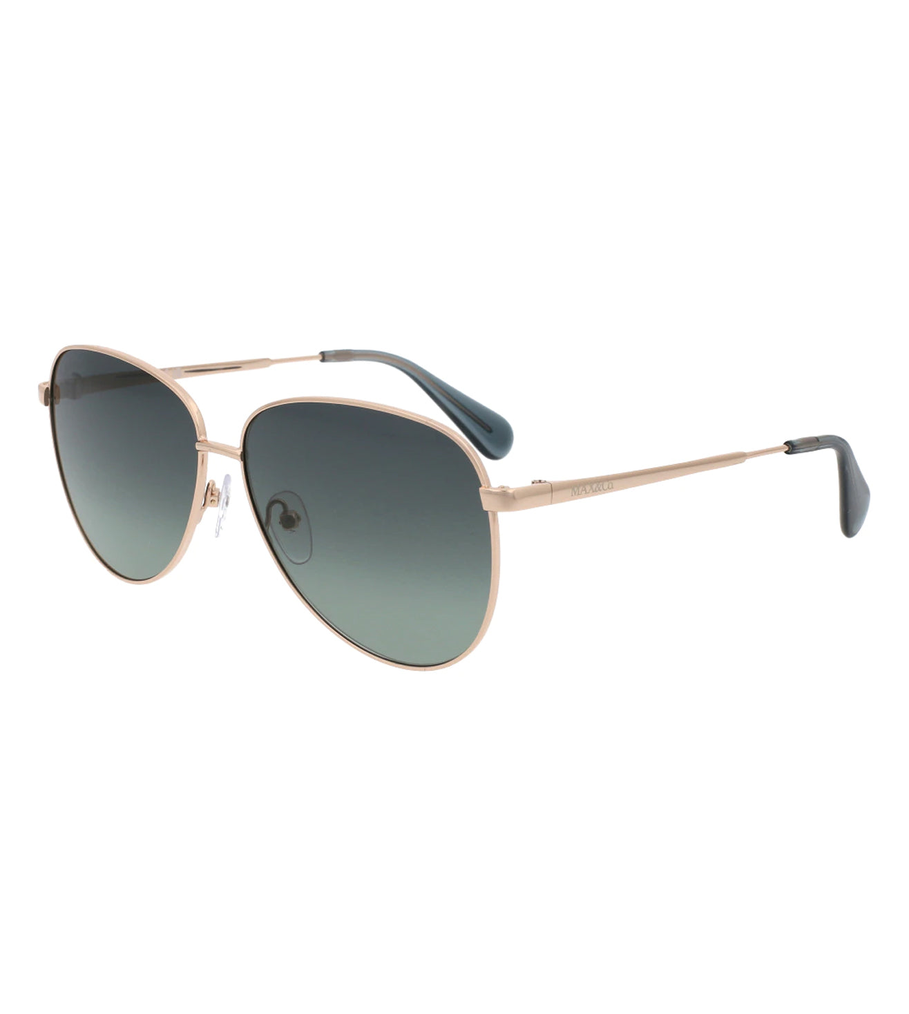 Max Mara Women's Grey Gradient Aviator Sunglasses