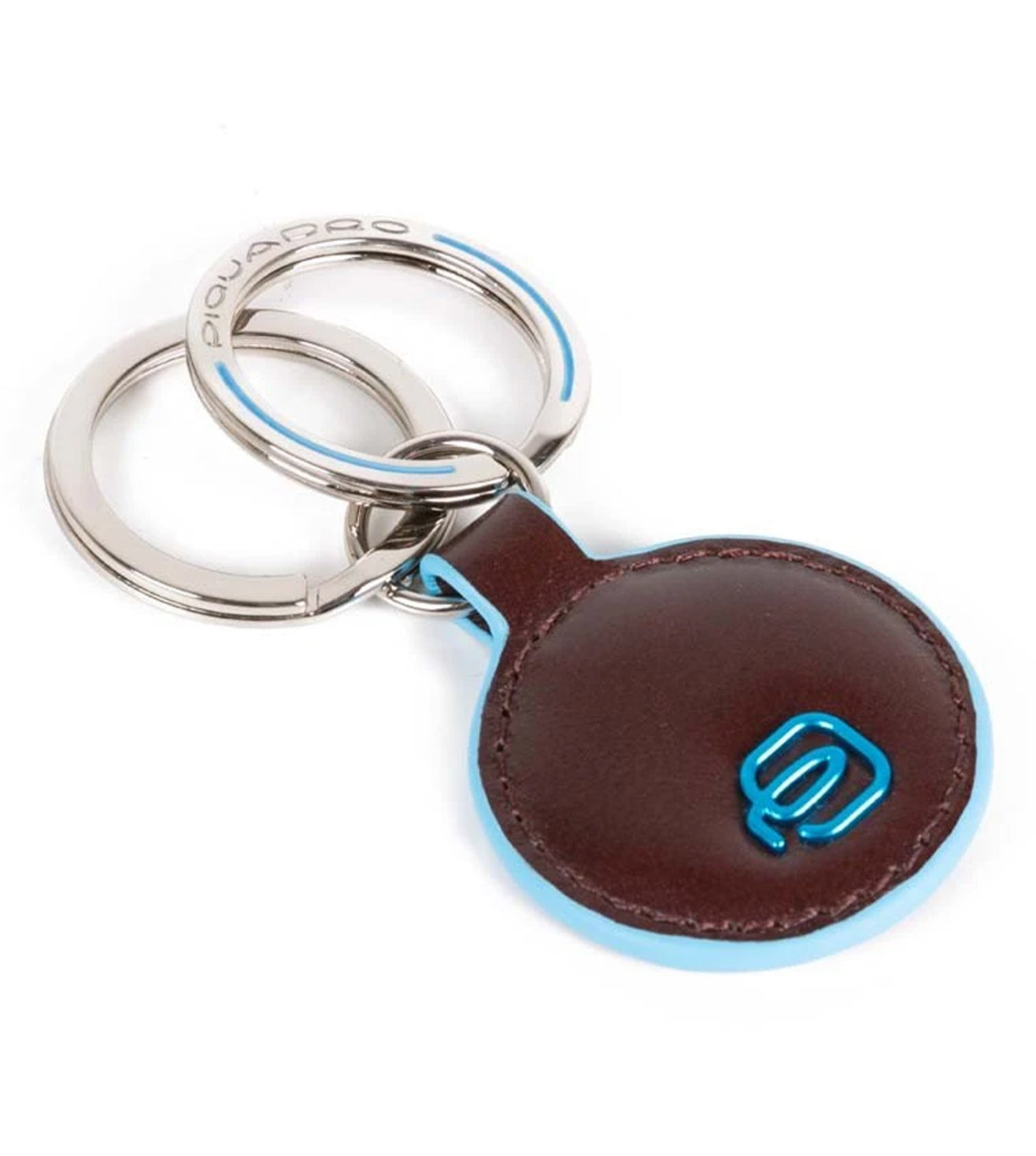 Piquadro Blue Square Keychain