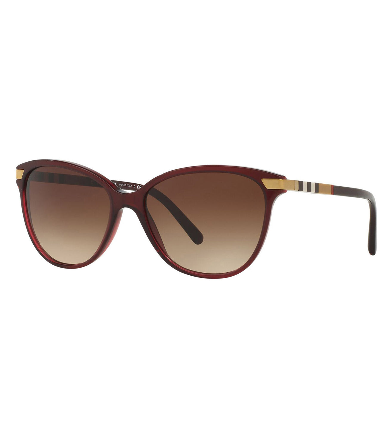 Burberry Women's Brown Gradient Cat-eye Sunglasses