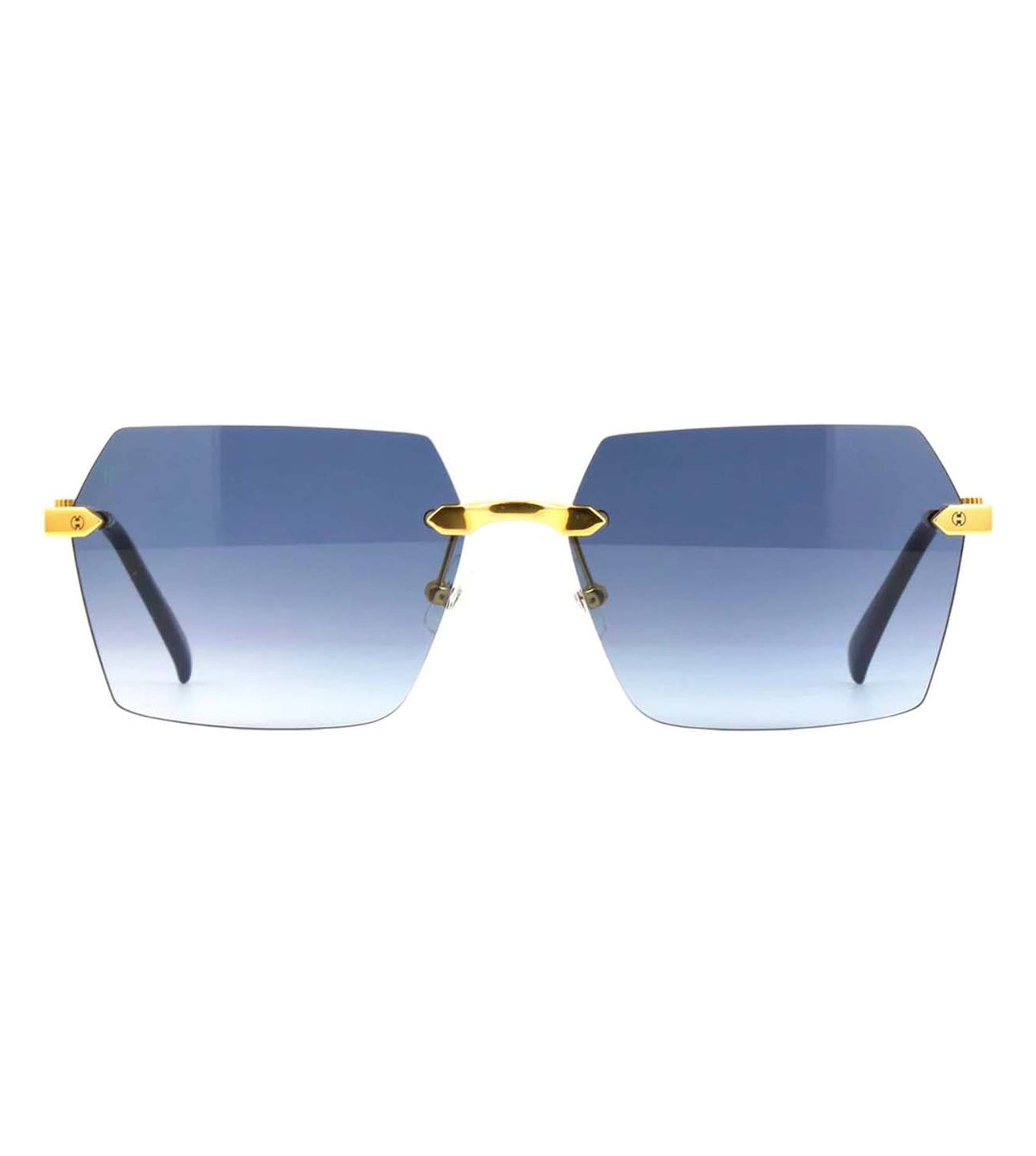 Hublot Unisex Blue Square Sunglasses