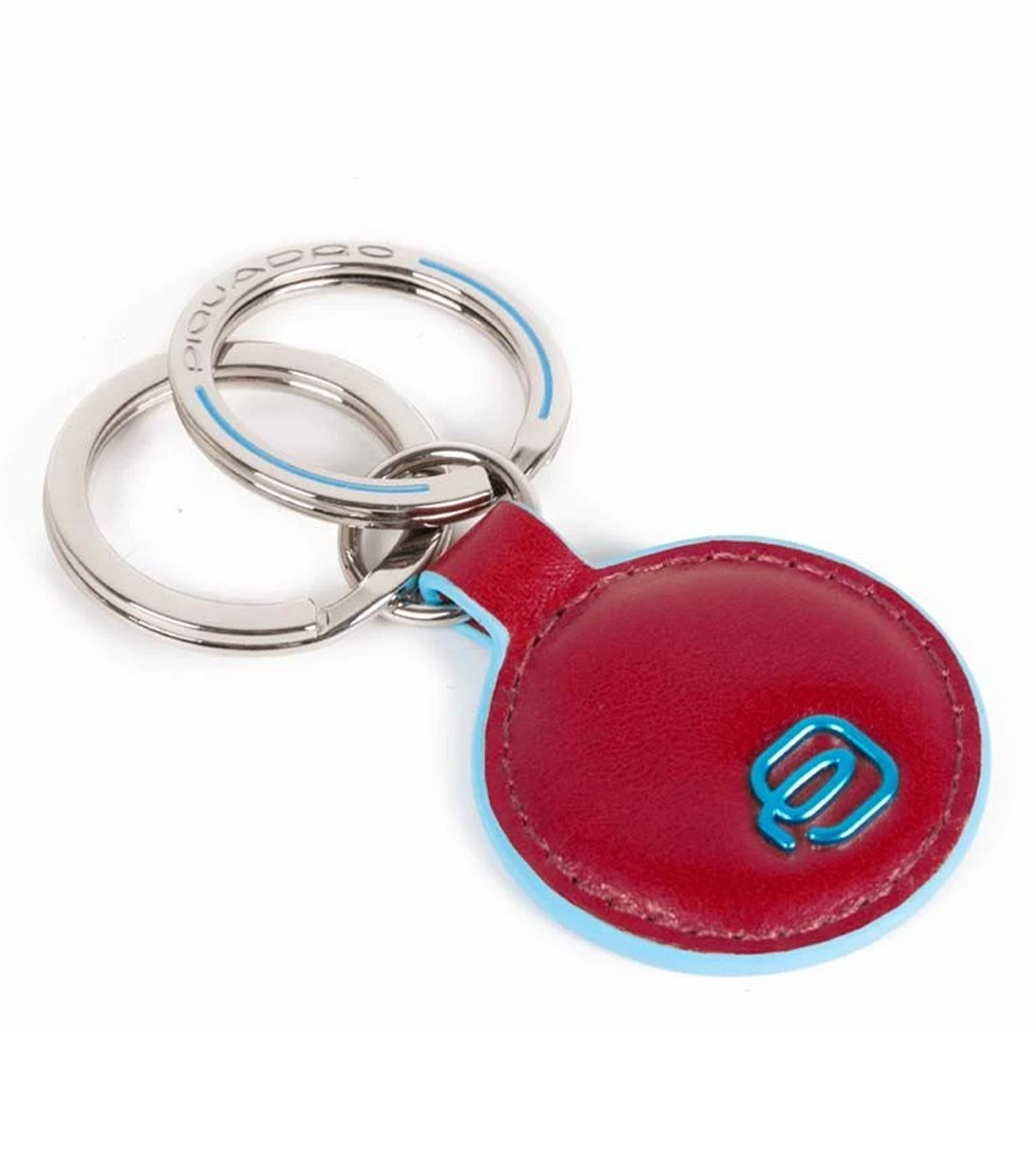 Piquadro Blue Square Keychain