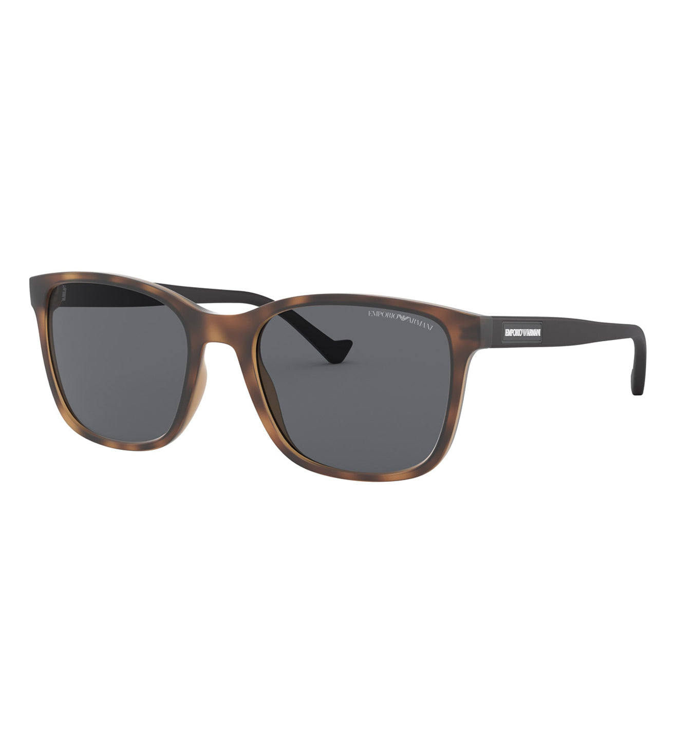 Emporio Armani Men's Grey Square Sunglasses