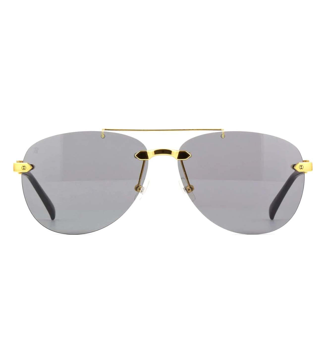 Hublot Unisex Grey Aviator Sunglasses