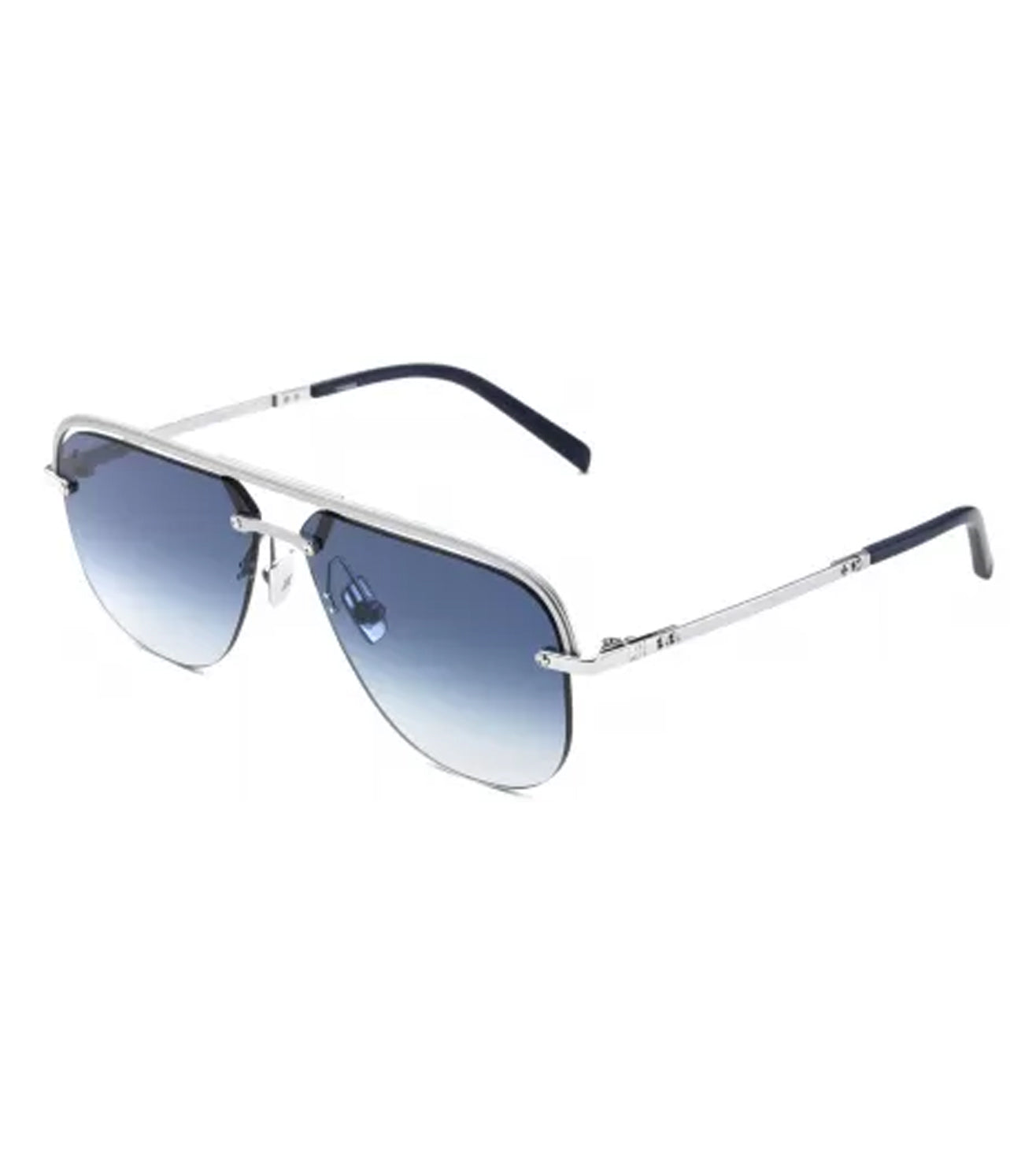 Hublot Unisex Blue Gradient Aviator Sunglasses