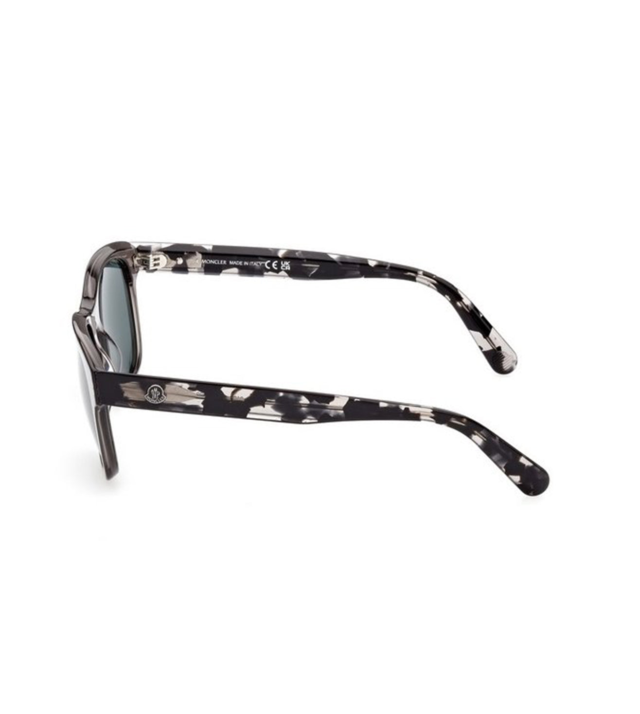Square Transparent Grey Sunglasses