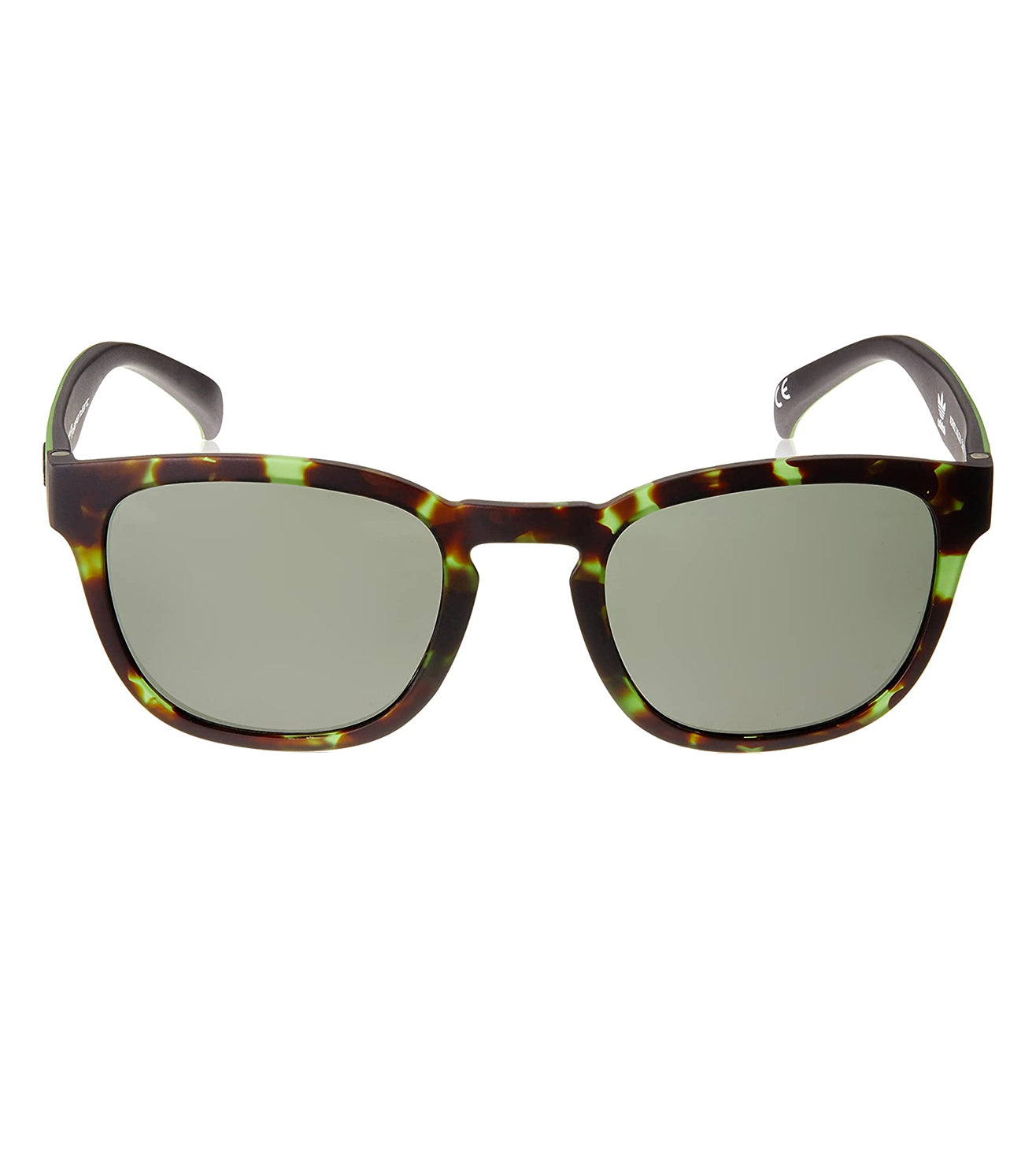 Green Unisex Sport Square Sunglasses