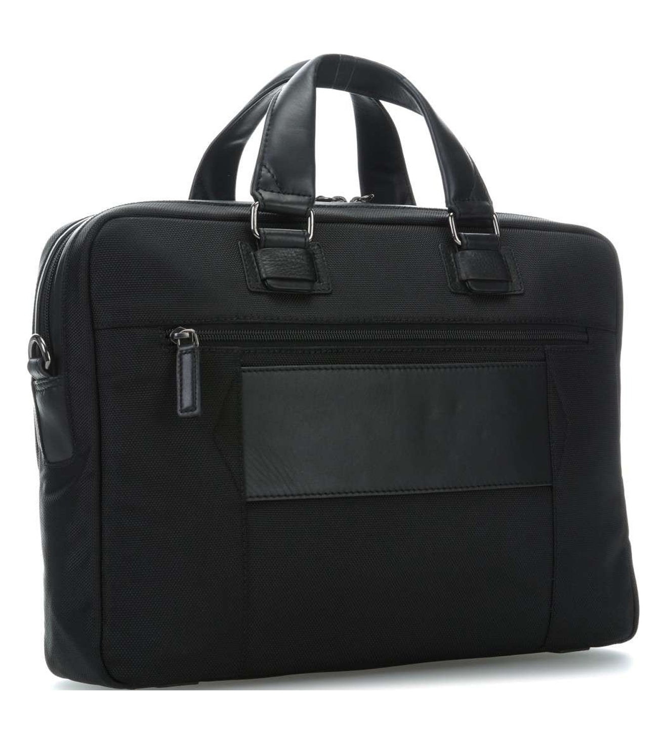 Bric's Monza Unisex Black Laptop Briefcase