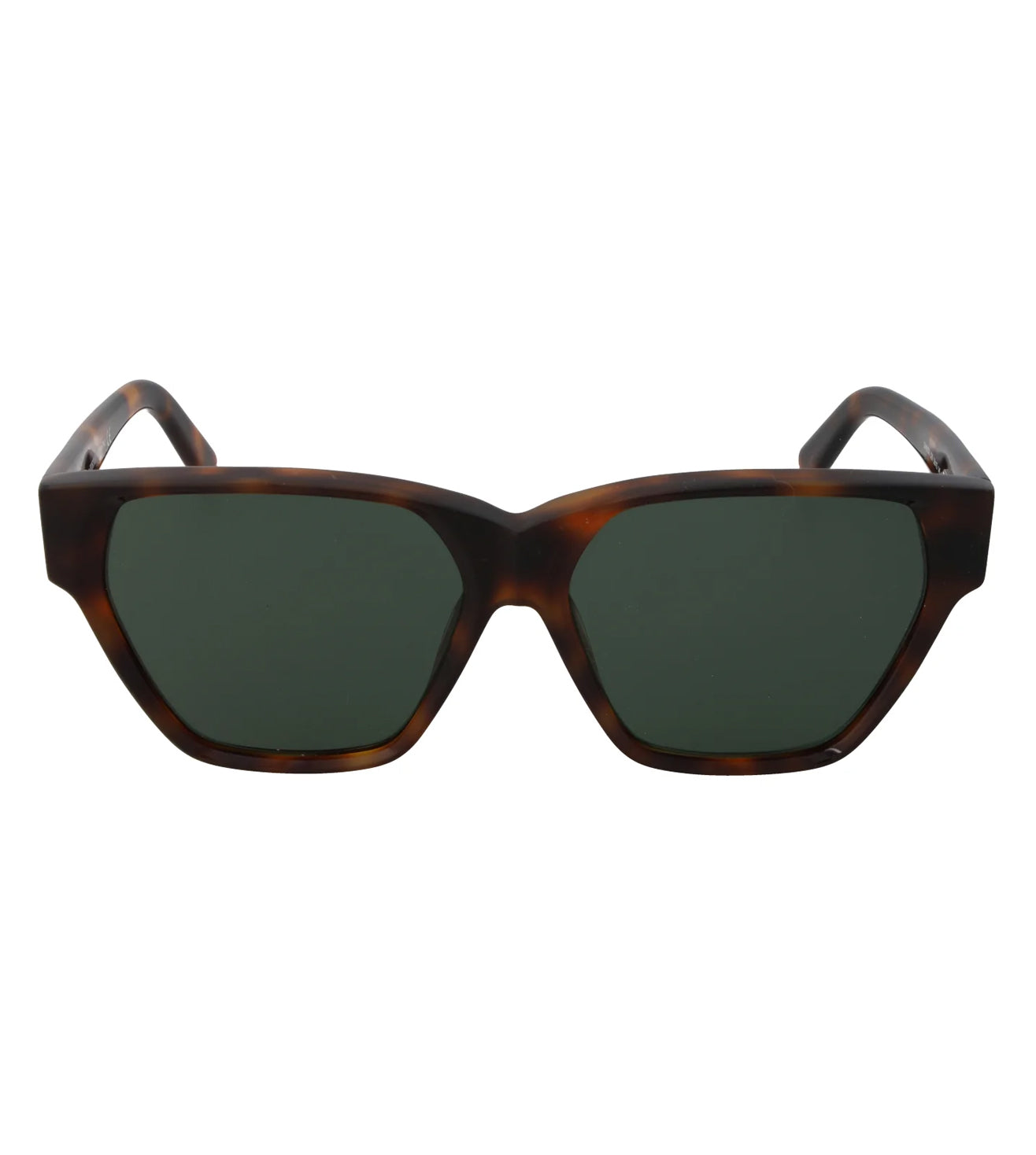 Max Mara Women's Green Beveled Sunglasses