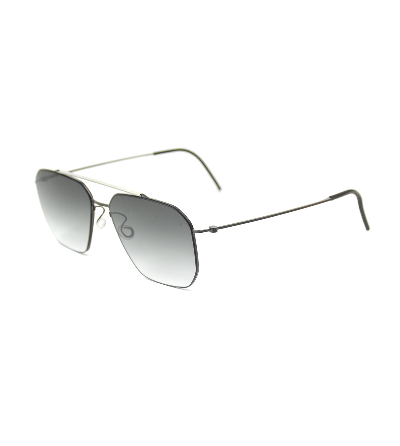 Lindberg Sun Thintanium Dark Grey 140 5415 850 Glossy Sunglasses