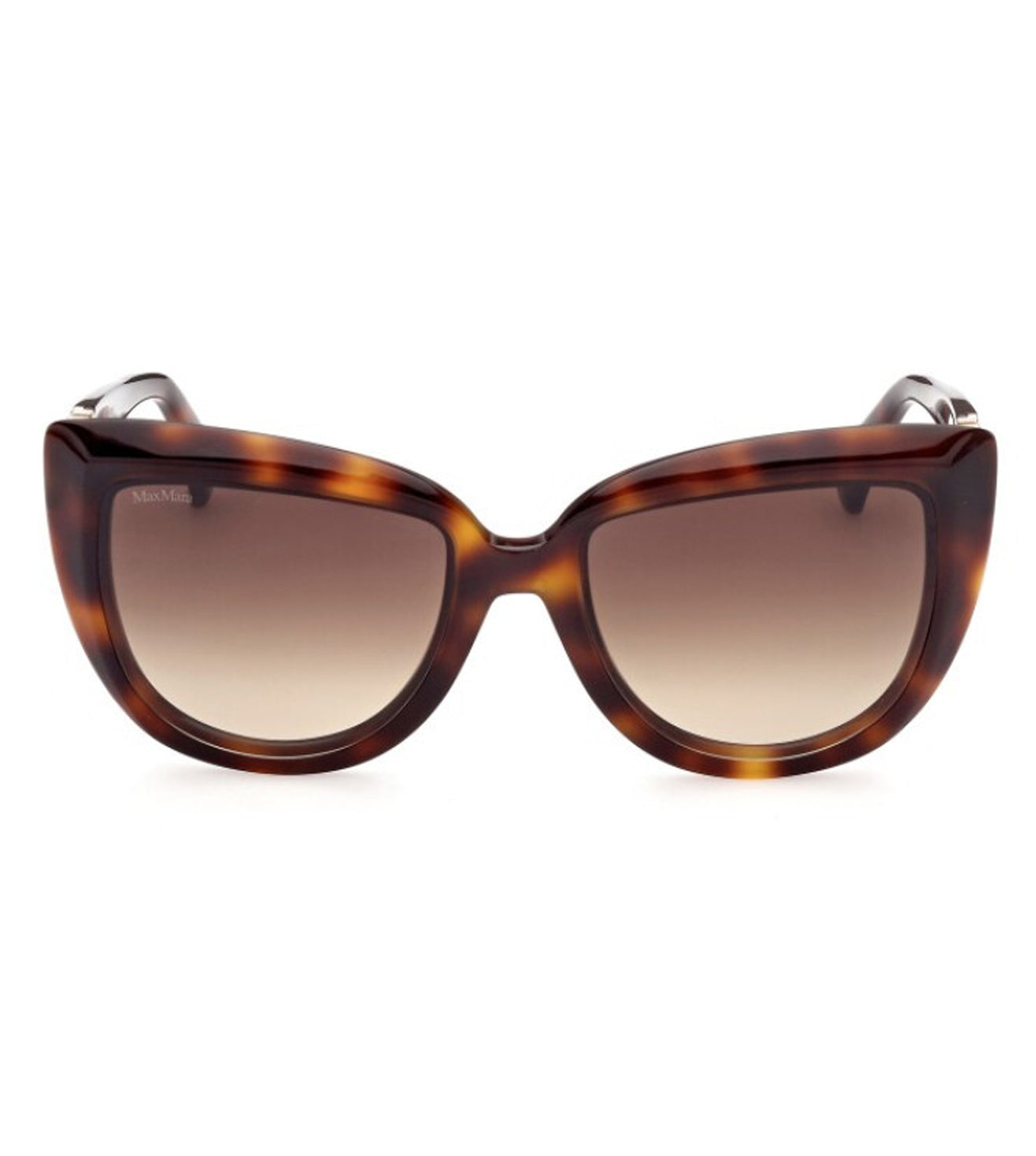 Butterfly Havana Gradient Brown Max Mara Sunglasses
