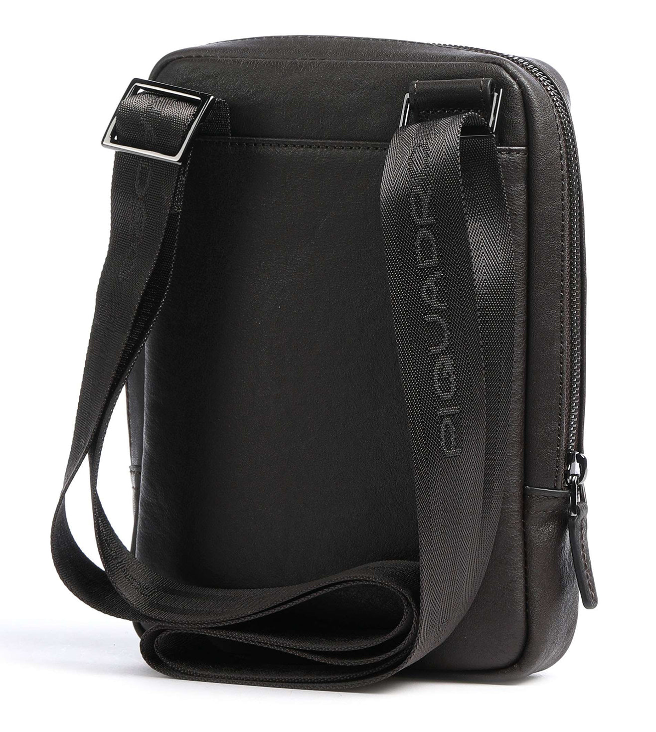 Piquadro Black Square Men's Blue Crossbody Bag