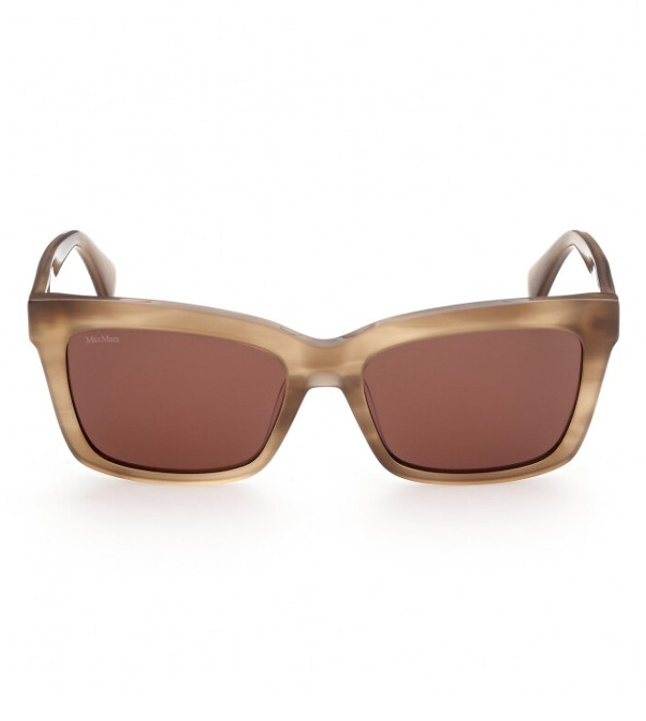 Max Mara Women's Brown Square Sunglasses