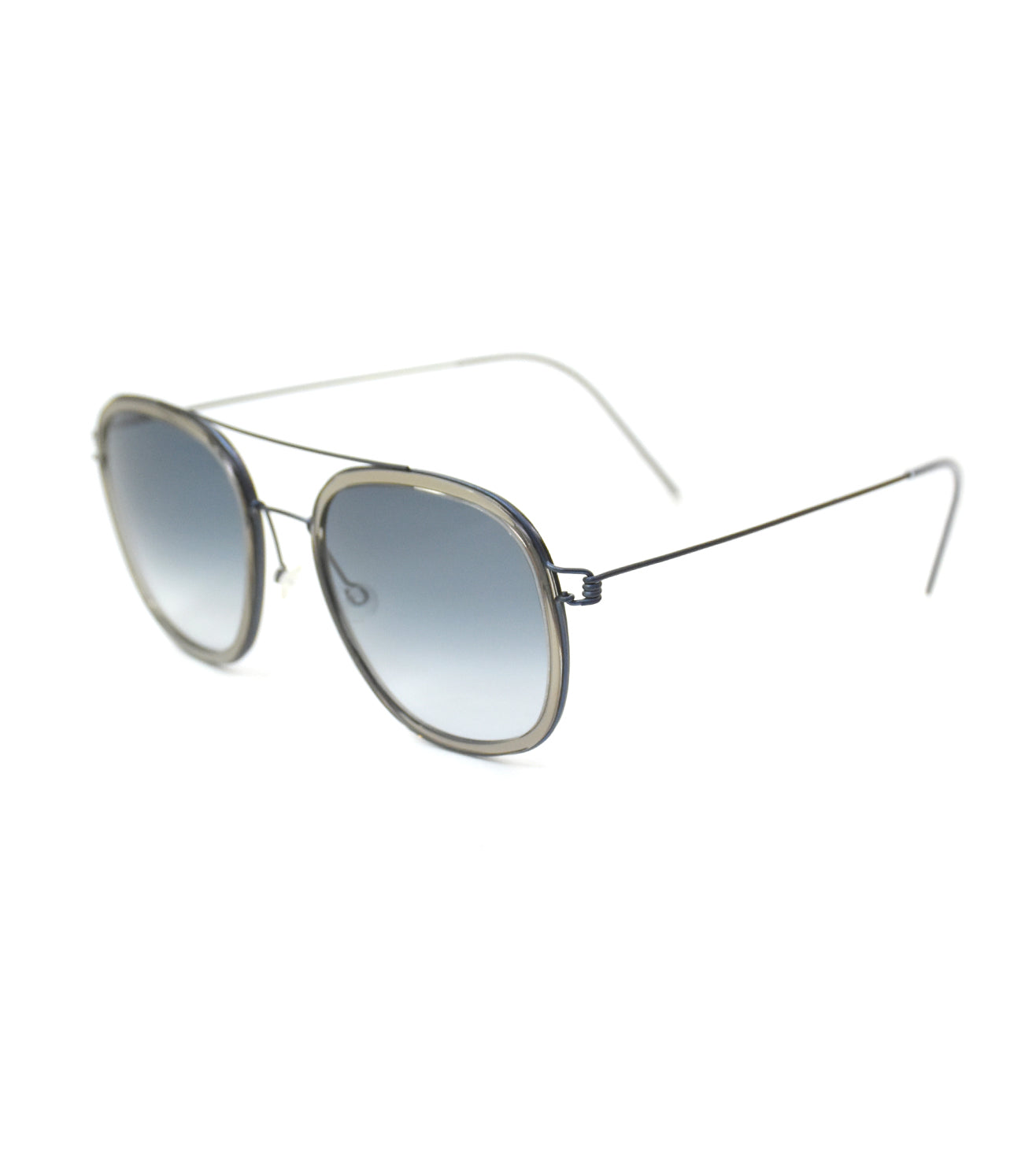 Lindberg Sun Thintanium Grey 145 5221 Blue Sunglasses