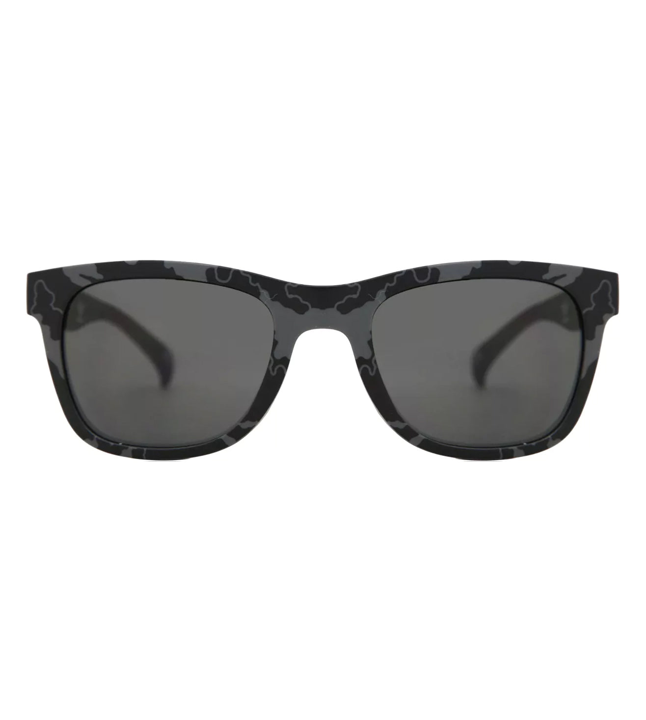 Grey Oval Unisex Sunglasses
