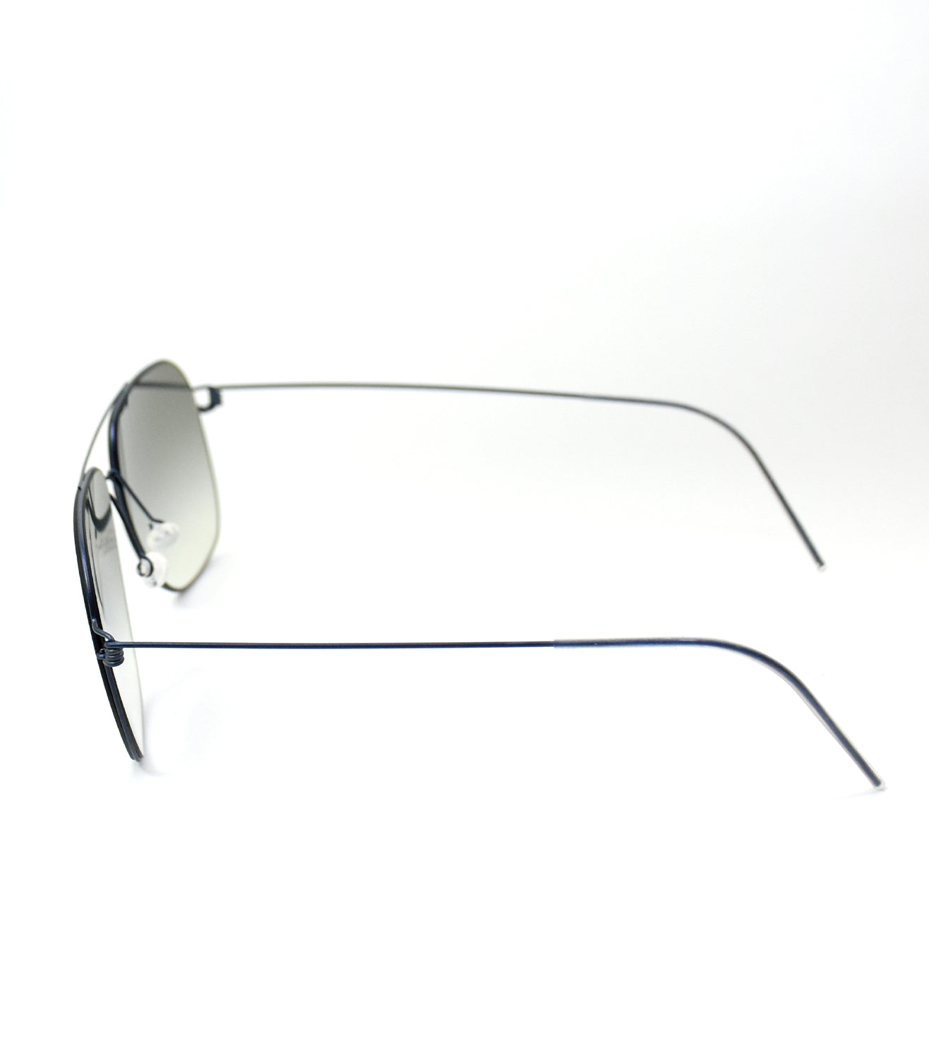 Lindberg Unisex Grey Aviator Sunglasses