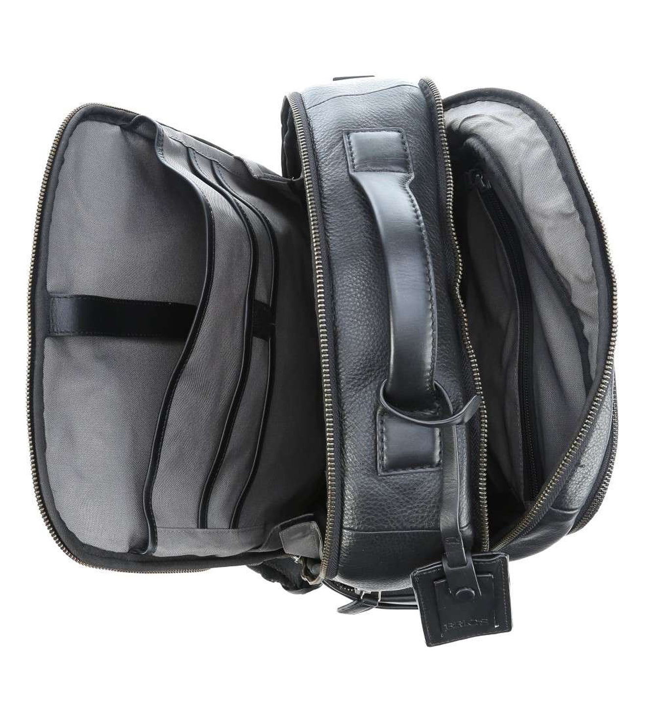 Bric's Torino Unisex Black Backpack