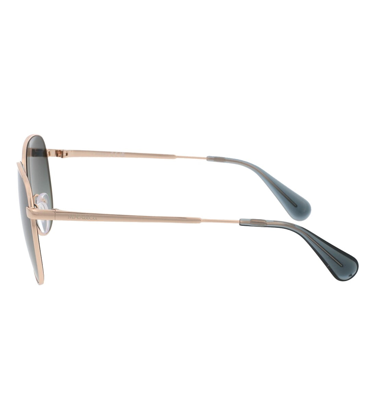Max Mara Gray Metal Women\'s Sunglasses MaxMara MM0006 08A Shiny Gunmetal Smoke Metal 64 mm Women main image 3
