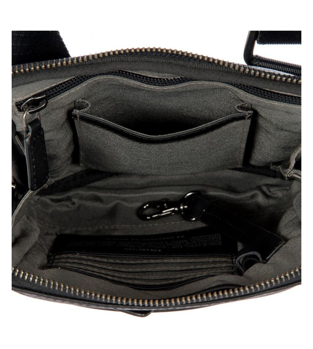 Bric's Torino Unisex Black Crossbody Bag