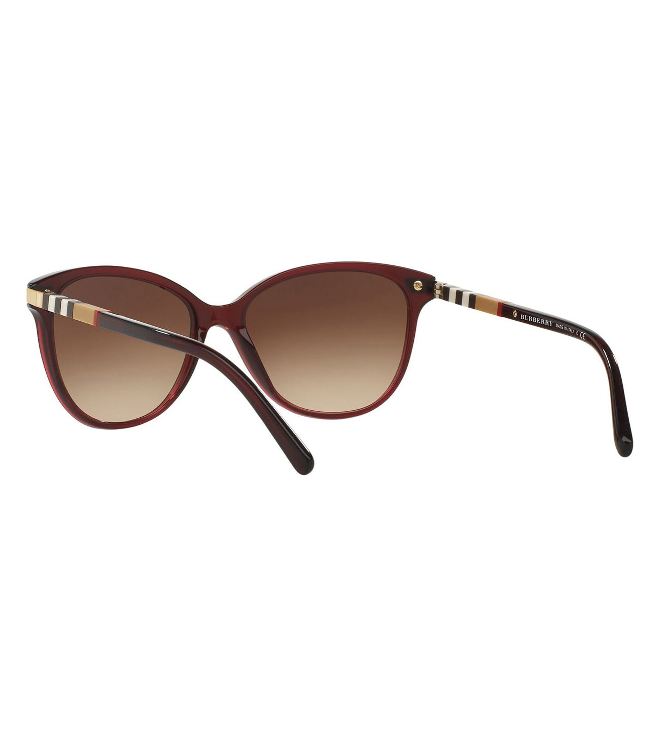 Burberry Women's Brown Gradient Cat-eye Sunglasses