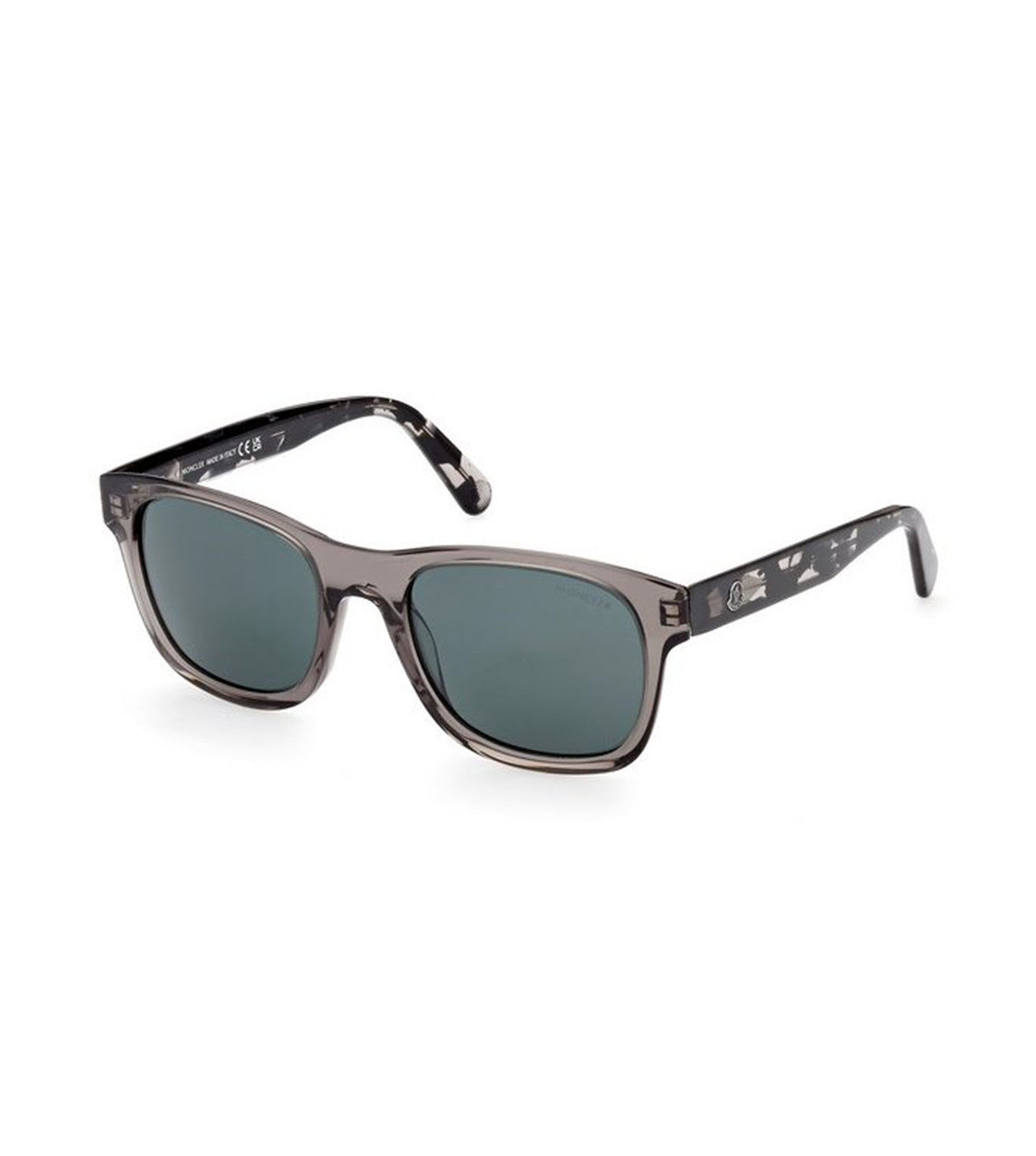 Square Transparent Grey Sunglasses