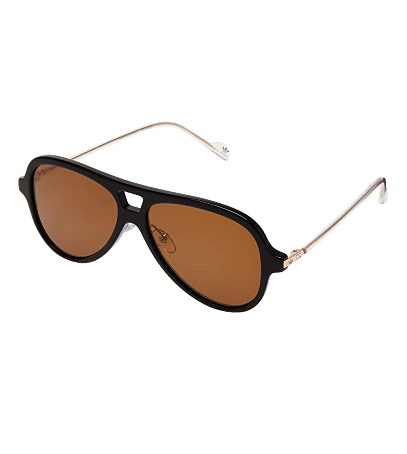Adidas Originals Brown-Mirrored Aviator Unisex Sunglasses