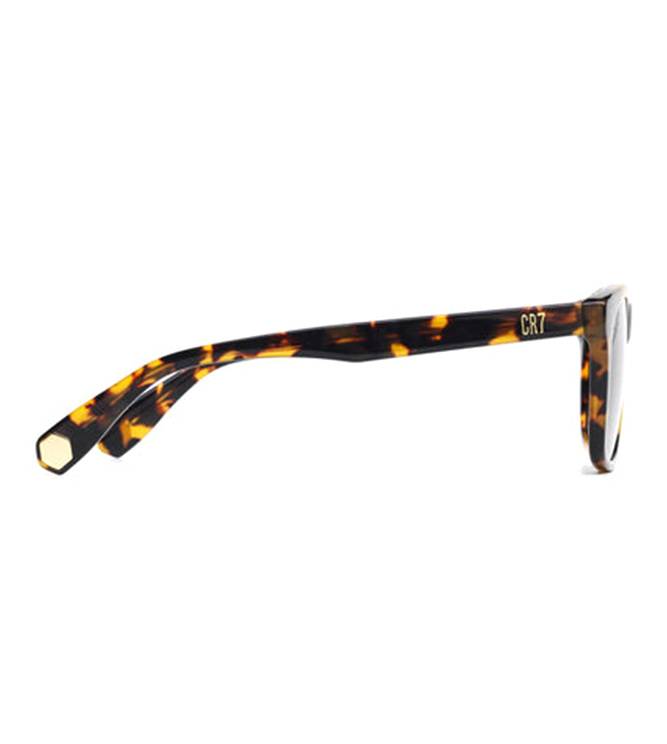 CR7 Unisex Brown Square Sunglasses