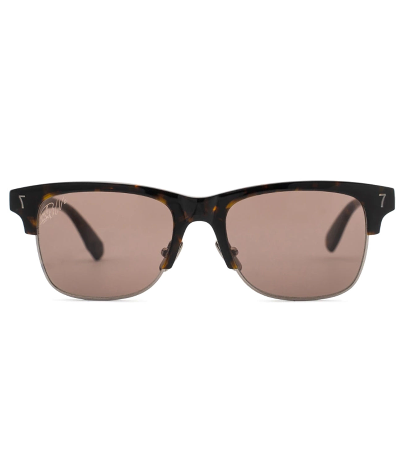 CR7 Men's Brown Square Sunglasses