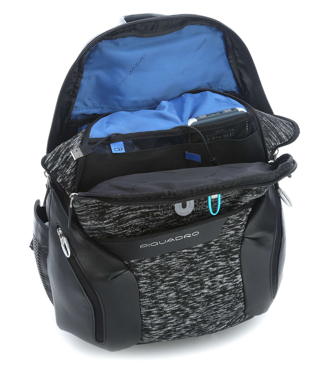 Piquadro Bagmotic Unisex Black Backpack