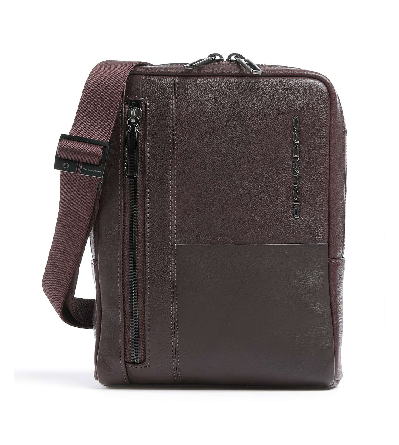 Piquadro Ronnie Unisex Brown Crossbody Bag