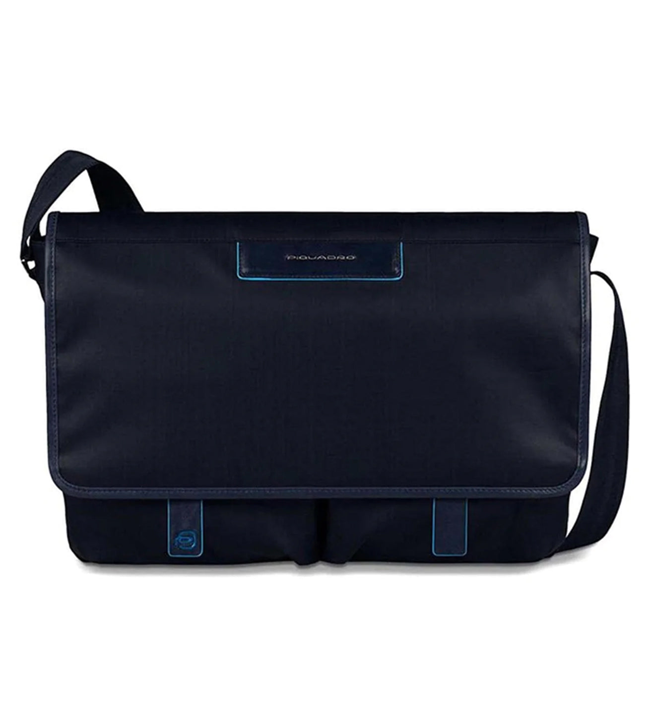 Piquadro Aki Unisex Blue Messenger Bag