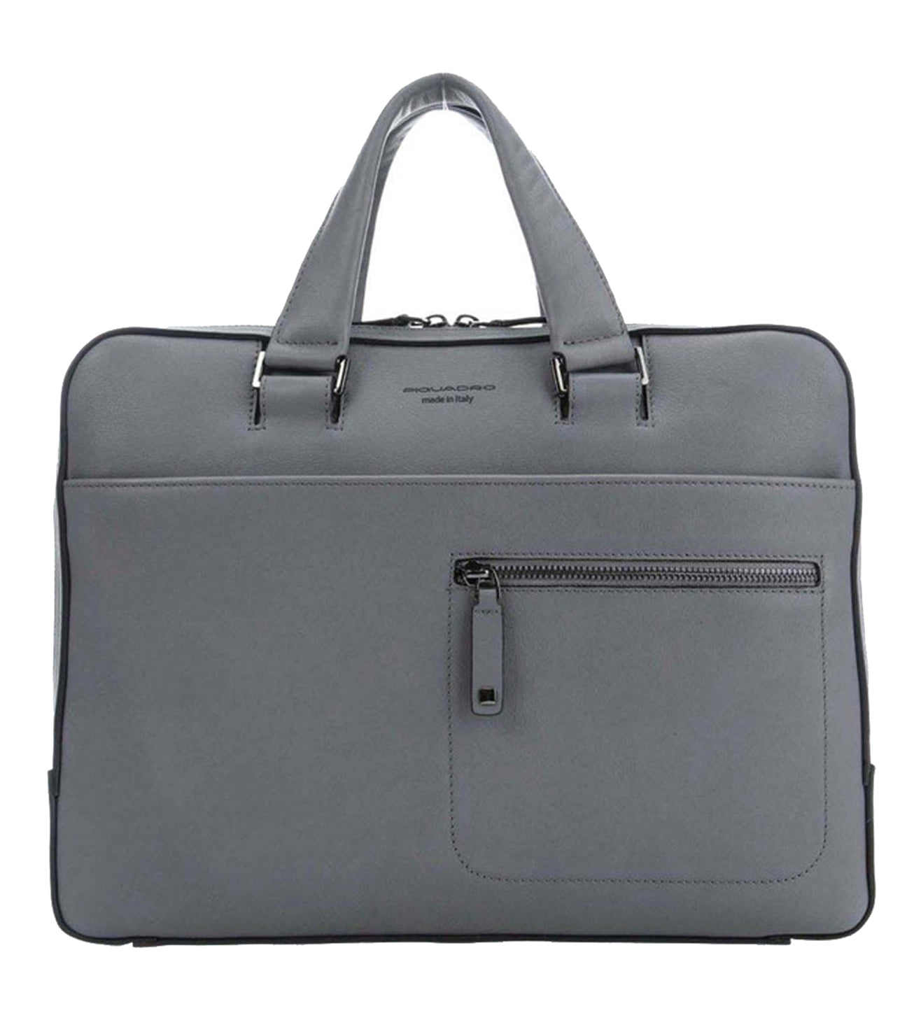 Piquadro David Unisex Grey Laptop Briefcase