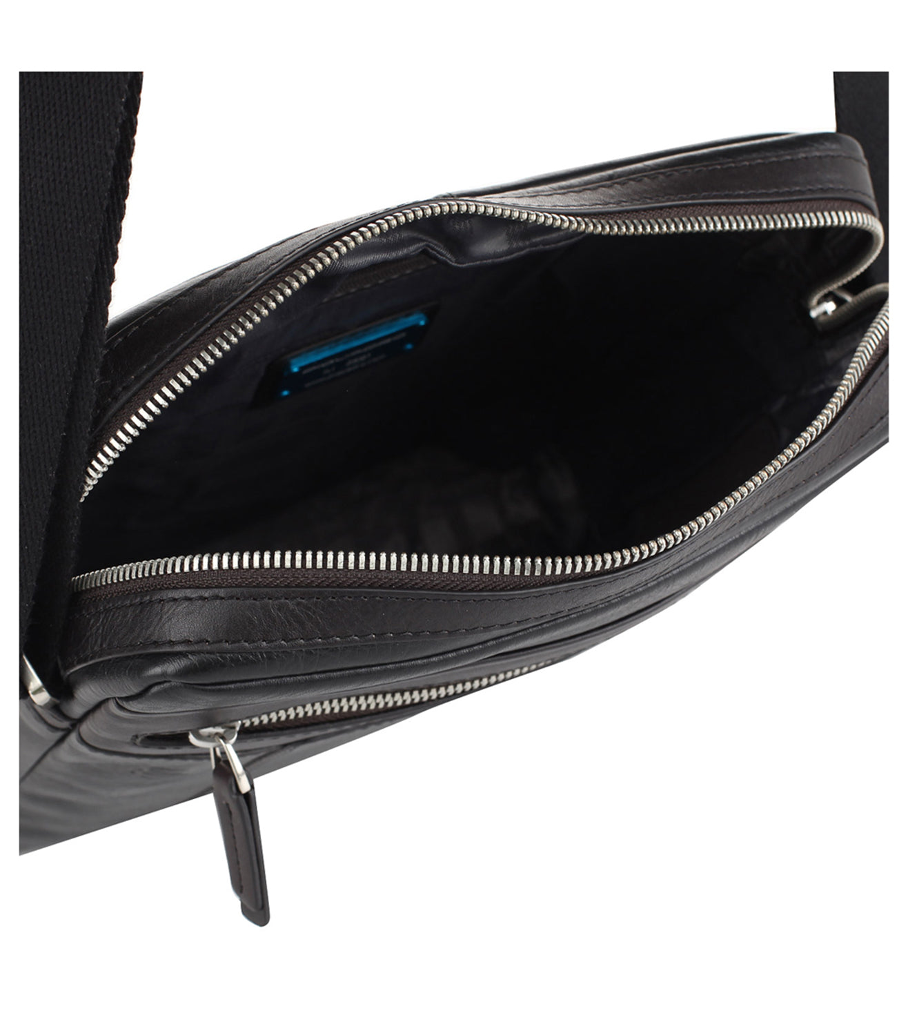 Piquadro Cary Men's Blue Crossbody Bag