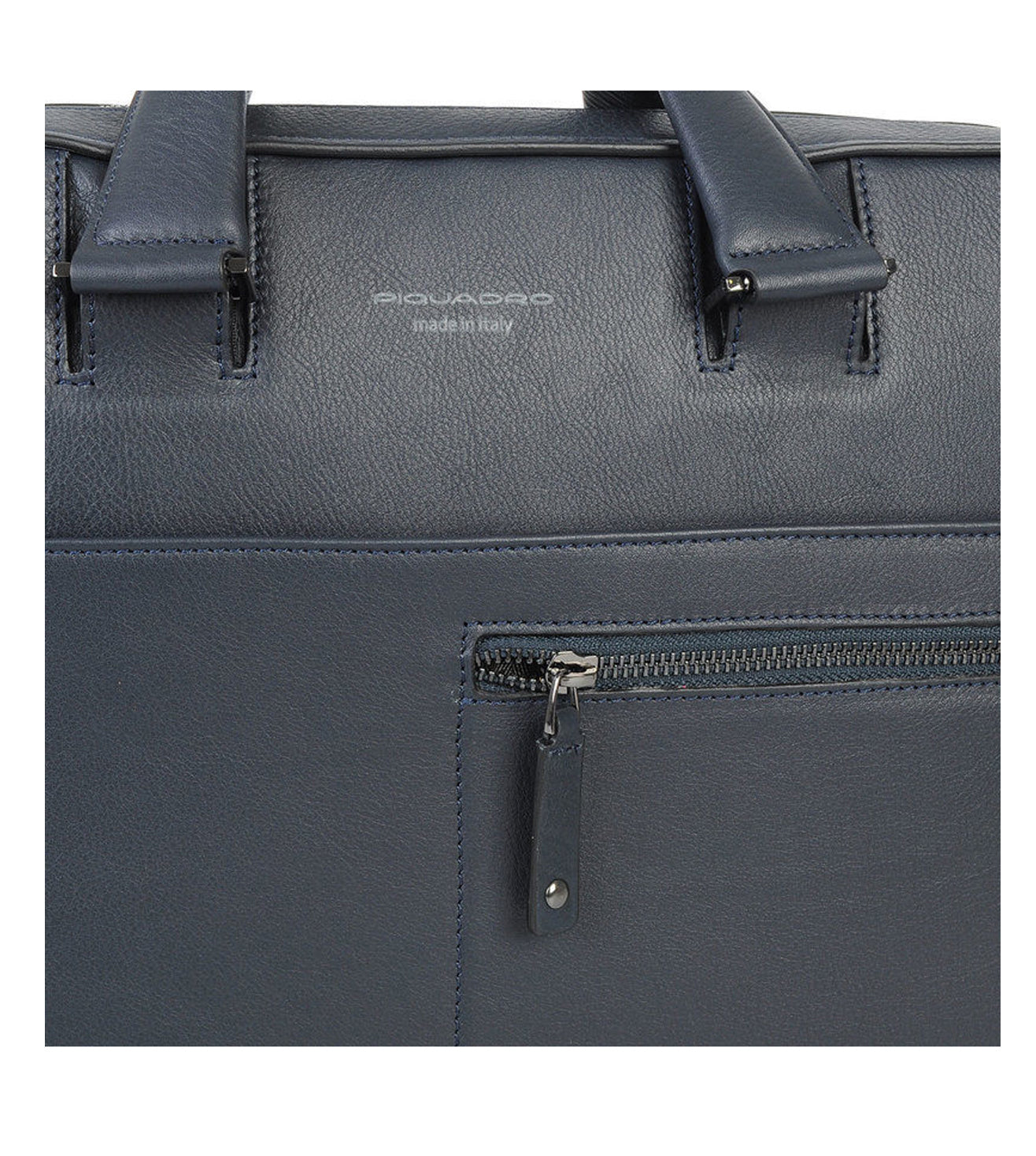 Piquadro David Unisex Blue Laptop Briefcase