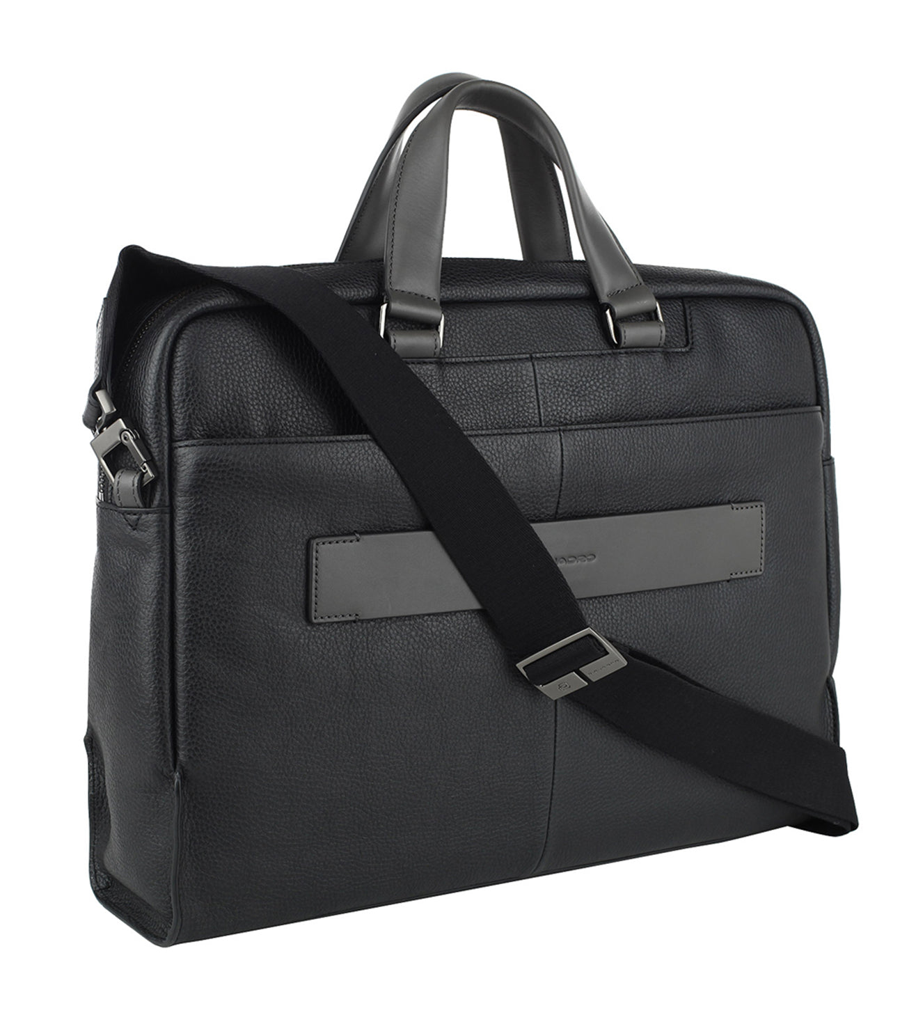Piquadro Scott Men's Black Laptop Briefcase