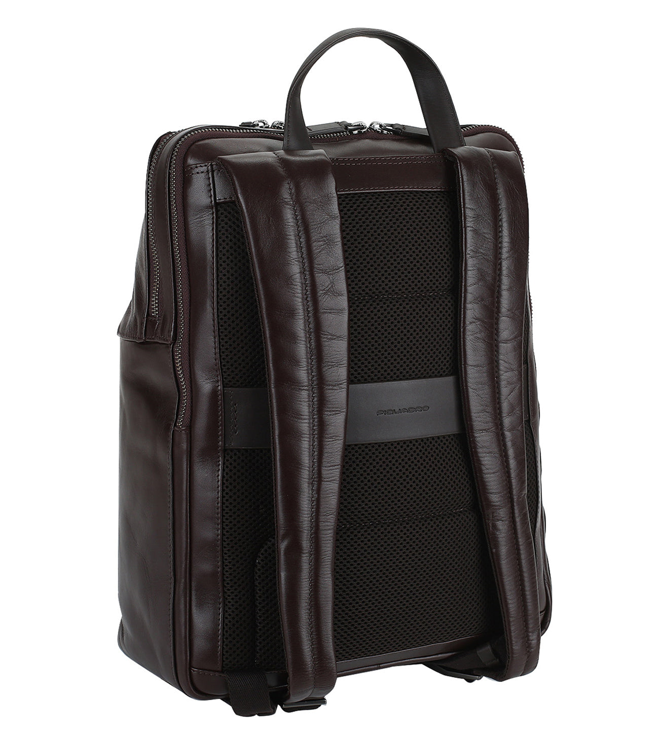 Piquadro Cube Unisex Dark Brown Backpack