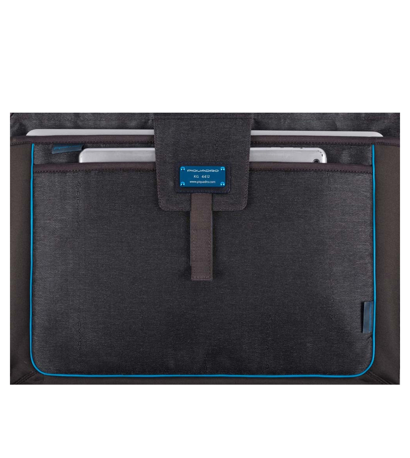 Piquadro Bae Unisex Black Laptop Briefcase