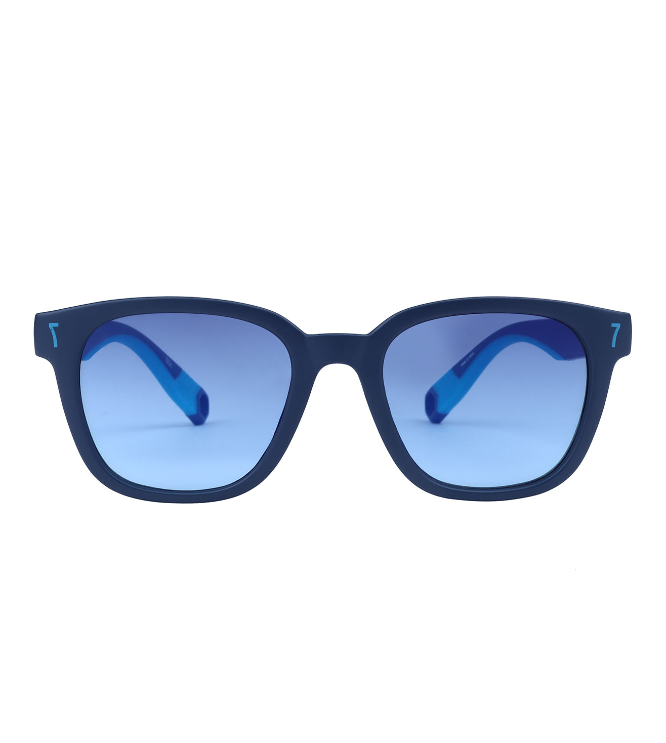 CR7 Men's Blue Wayfarer Sunglasses