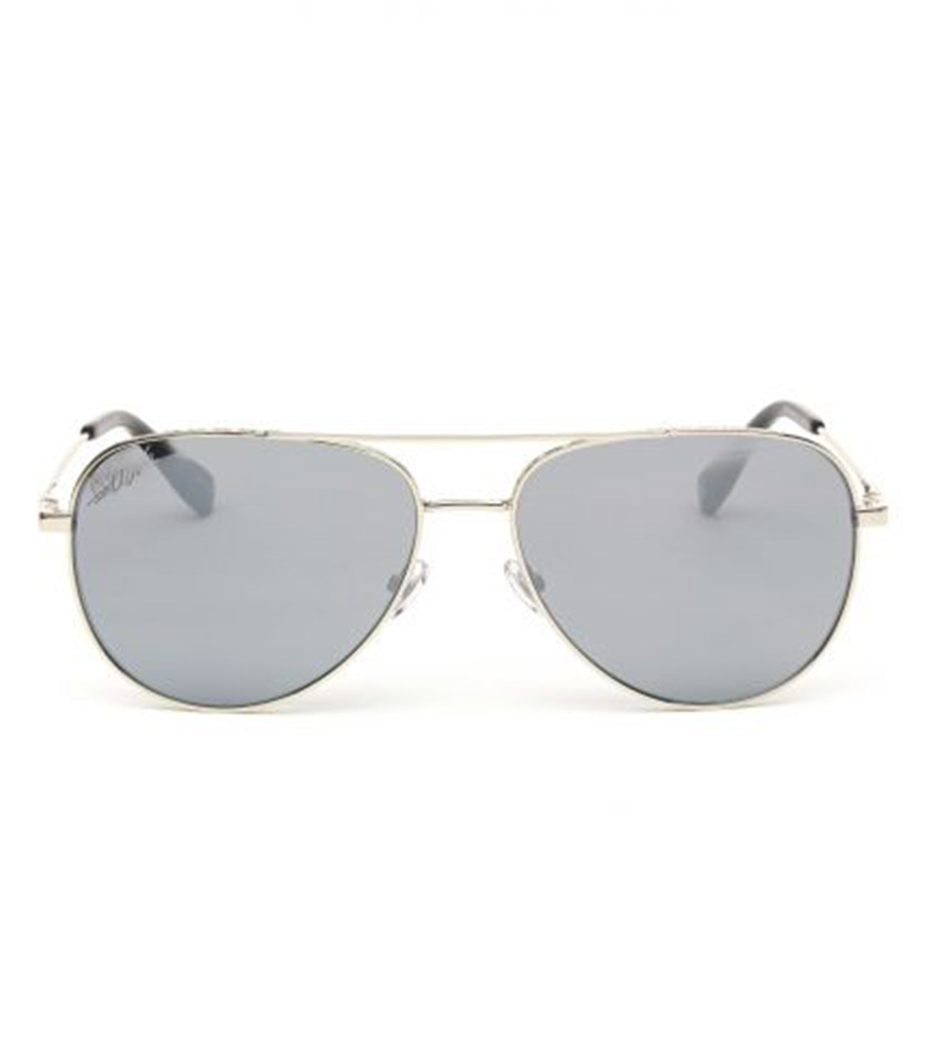 CR7 Silver Pilot Sunglasses