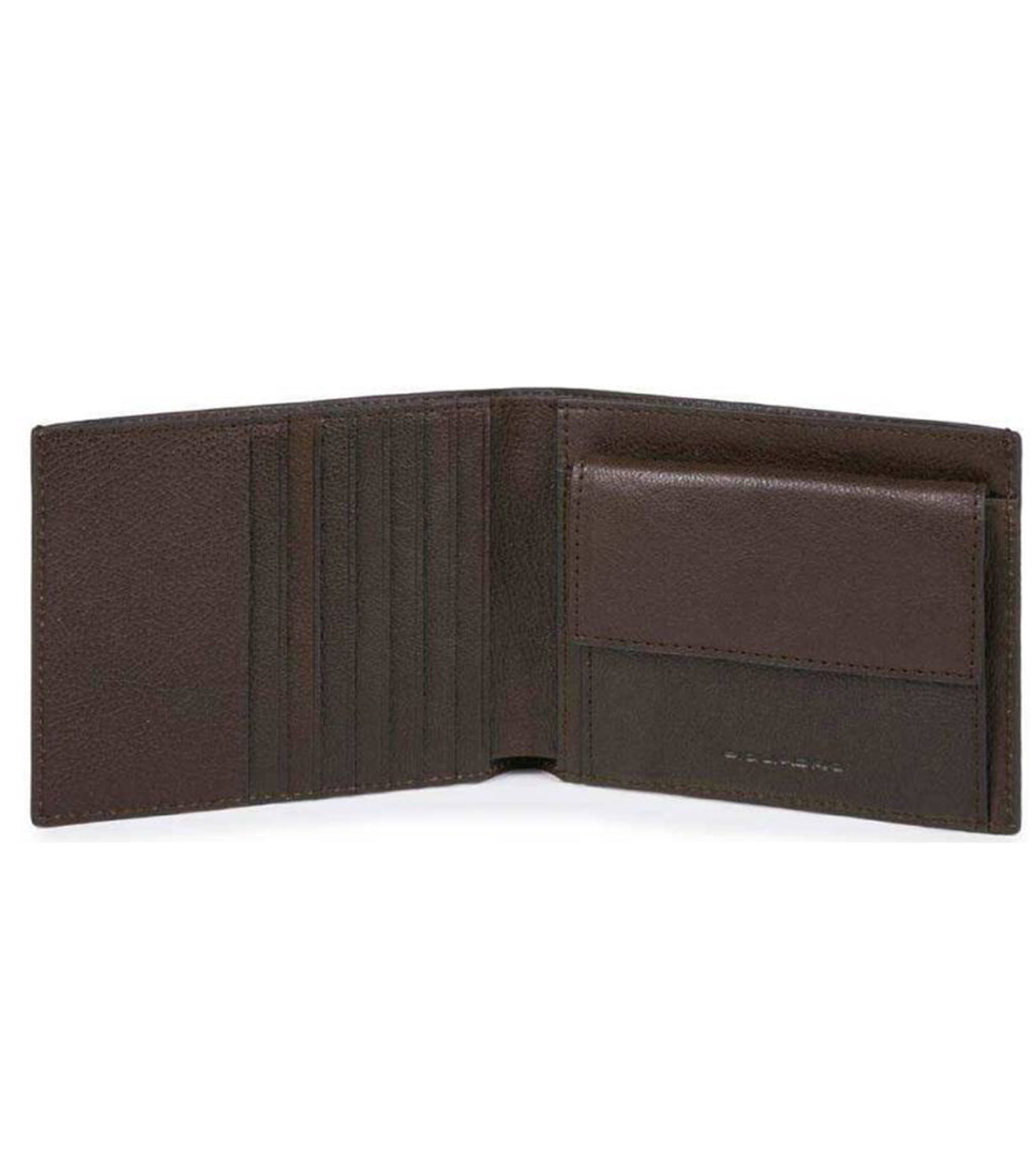 Piquadro Black Square Men's Dark Brown Wallet