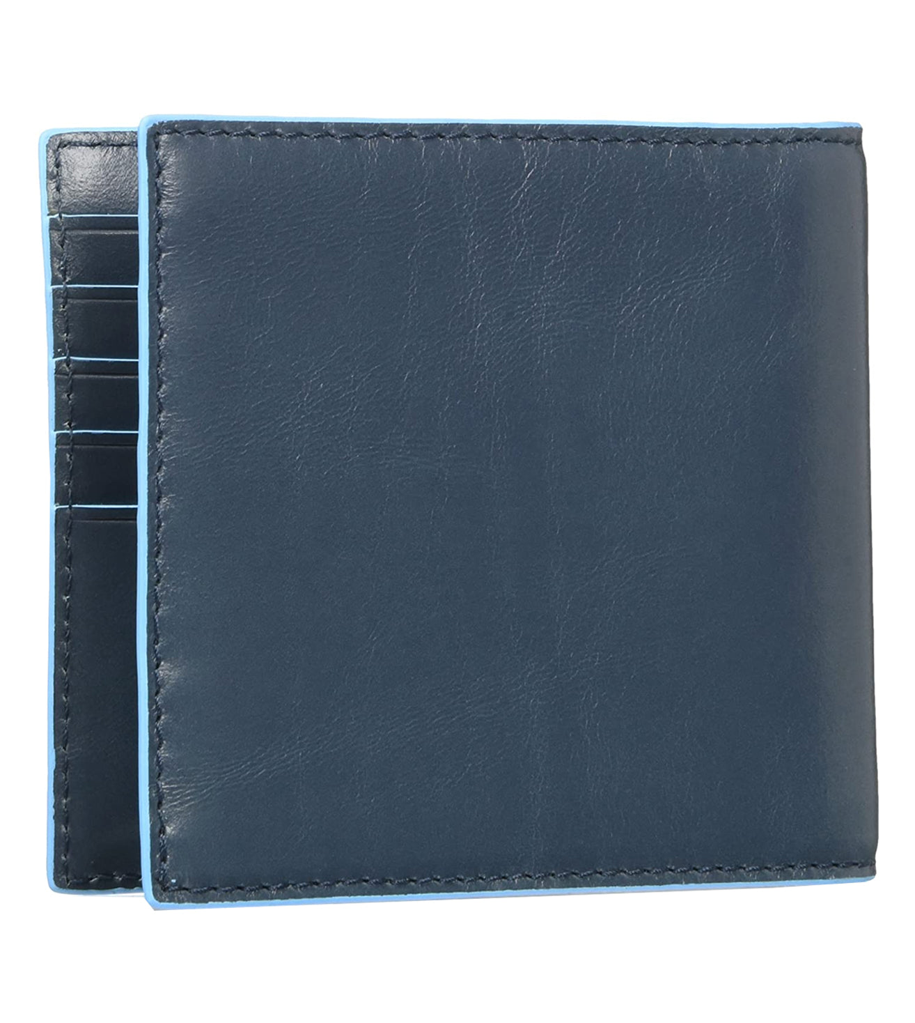 Piquadro Blue Square Men's R.A.F. Blue Wallet