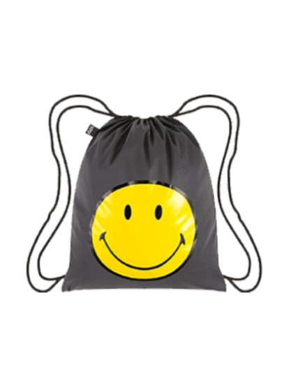 Reflective Smiley Washable Backpack