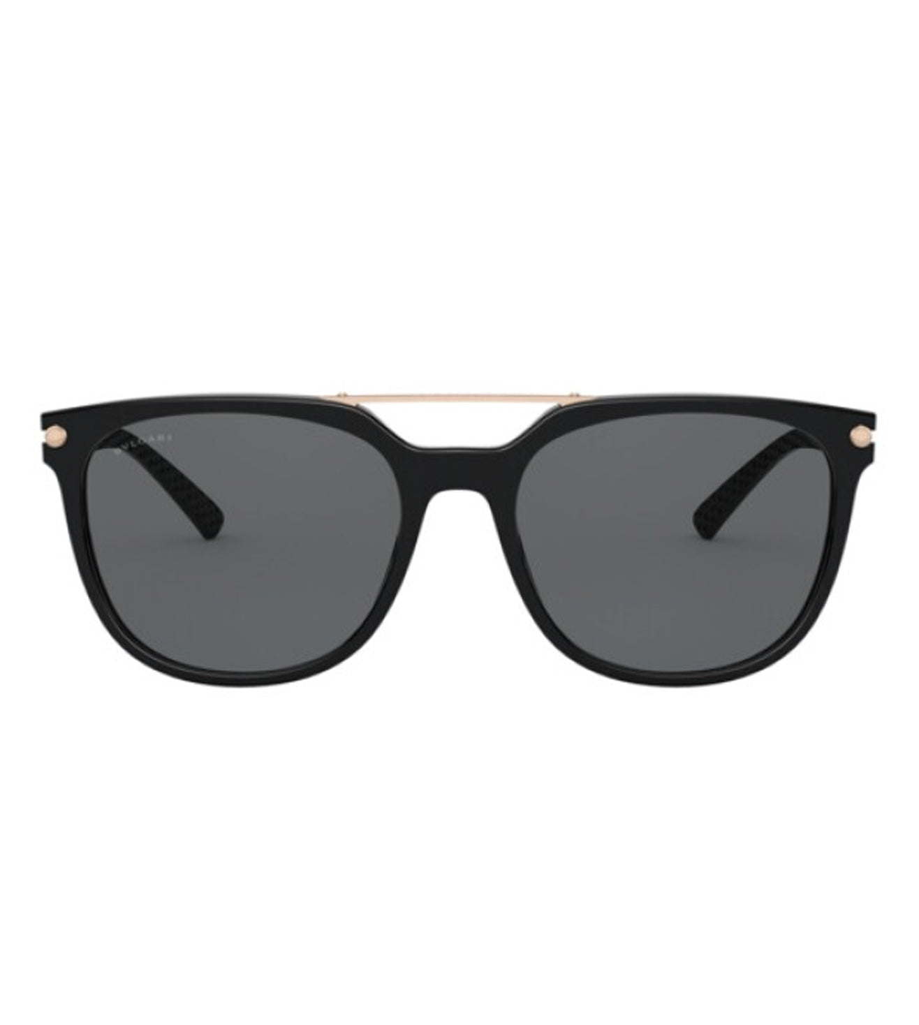 Bvlgari Men's Grey Aviator Sunglasses