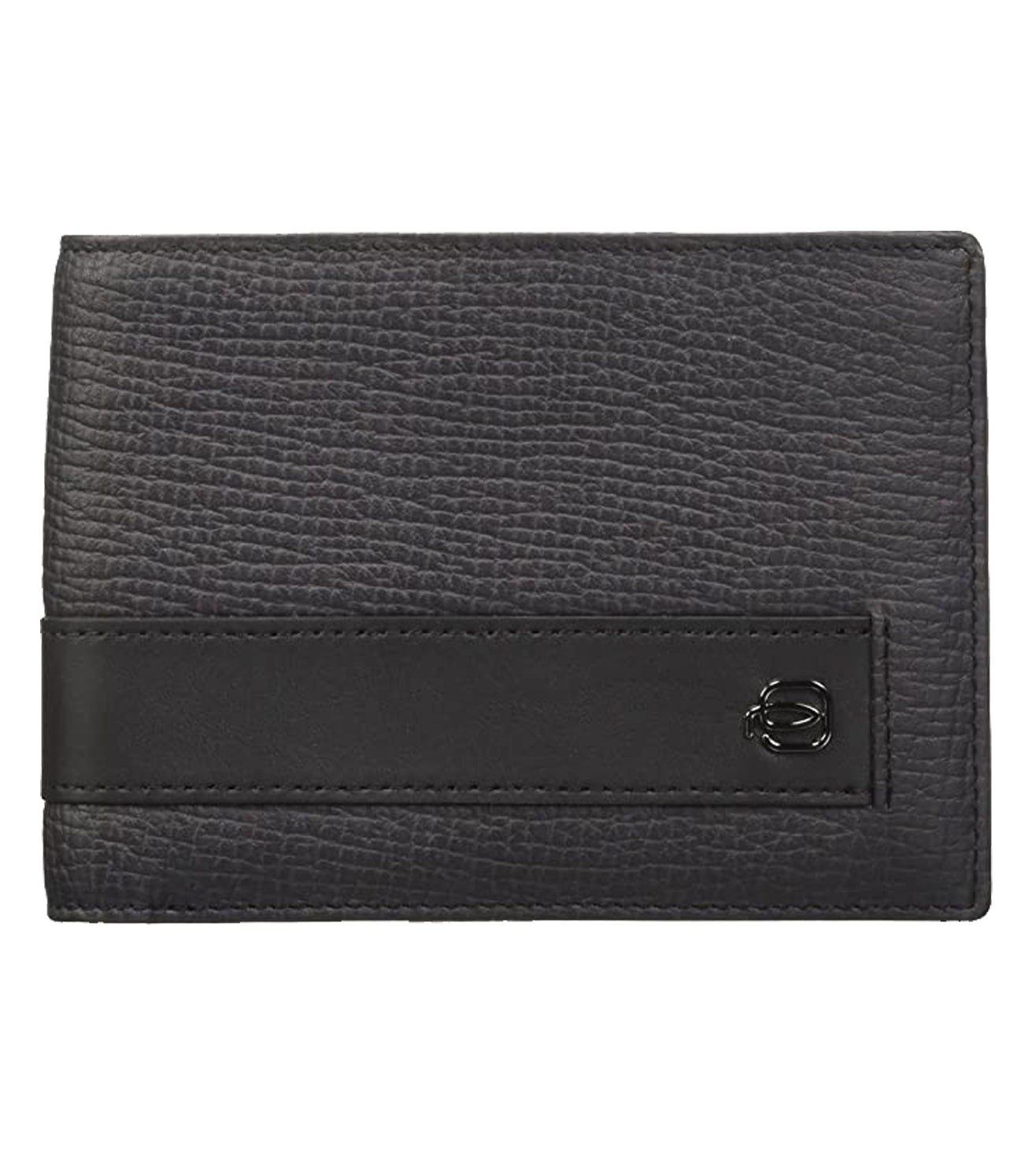 Blue Square Men's Leather Wallet