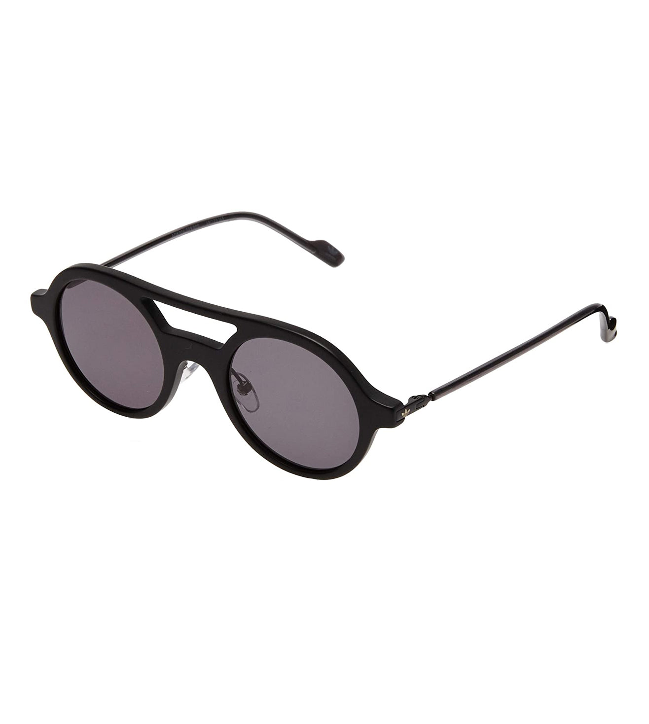 Grey Unisex Round Sunglasses