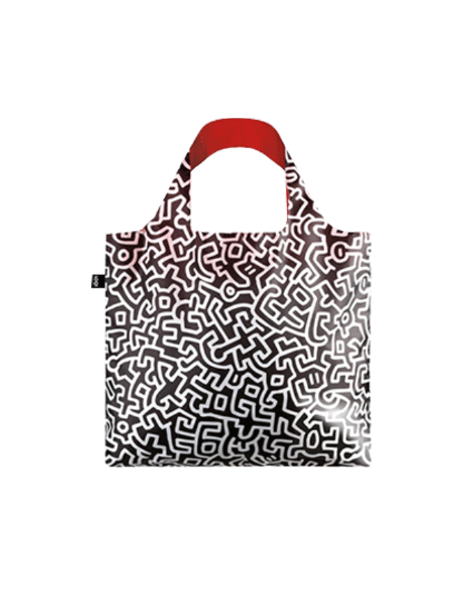 Keith Haring Untitled Reusable Water Resistant Shopping Bag