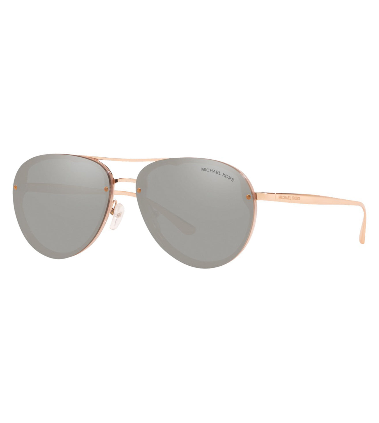 Michael Kors Women's Silver Aviator Sunglasses